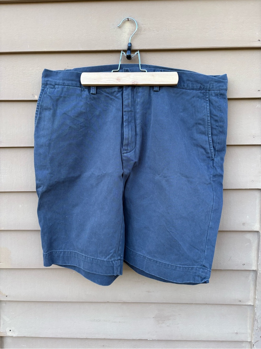 Polo Ralph Lauren Navy Cotton Shorts
